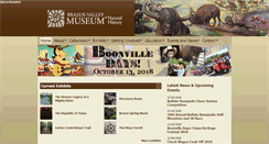 Desktop Screenshot of brazosvalleymuseum.org