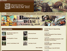 Tablet Screenshot of brazosvalleymuseum.org